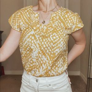 Banana Republic Small Blouse Yellow